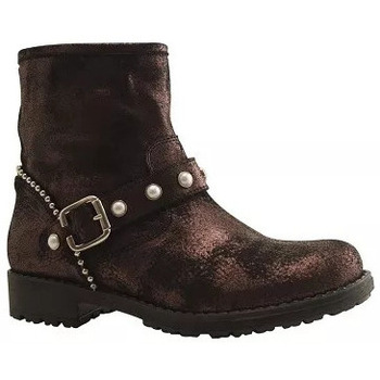 Chaussures Fille Resistant Boots Reqin's Resistant BOOTS REQINS SWAG CONSTELLATION CUIVRE Marron