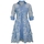Vêtements Femme Robes longues Chic Star 87183 Bleu