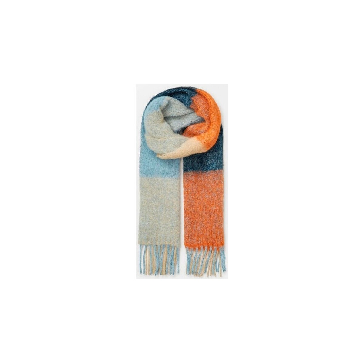 Accessoires textile Homme Echarpes / Etoles / Foulards Beck Sondergaard Becksondergaard Rawson Scarf Orange Multicolore
