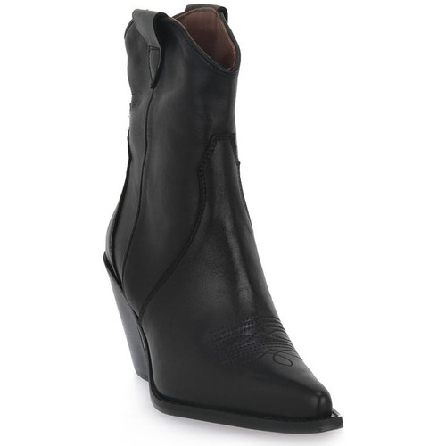 Chaussures Femme Low boots zoom Priv Lab VITELLO NERO Noir