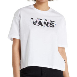 Vêtements Femme T-shirts manches courtes Vans VN0A5LCNWHT Blanc