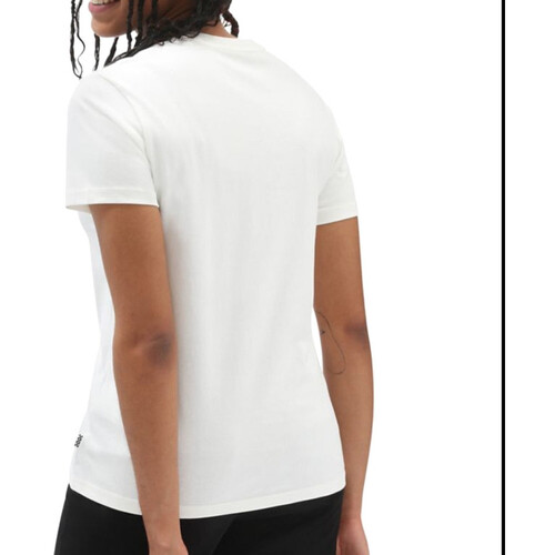 Vêtements Femme T-shirts manches courtes Vans VN0A5L9CFS8 Blanc