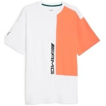 Vêtements Homme T-shirts & Polos Puma TEE SHIRT  AMG -  WHITE - L Multicolore