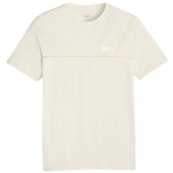 Vêtements Homme T-shirts & Polos Puma TEE SHIRT MINIMAL GOLD - ALPINE SNOW - S Multicolore