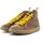 Chaussures Femme Multisport Panchic Stivaletto Pelo Donna Walnut Yellow P01W007-00332051 Beige