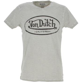Vêtements Homme T-shirts manches courtes Von Dutch Tee shirt homme Kaki