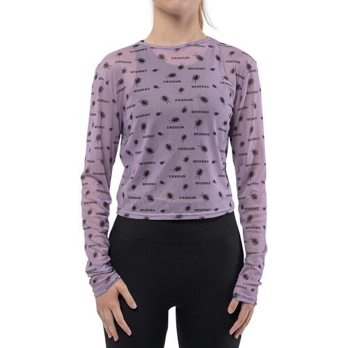Vêtements Femme T-shirts manches longues Beetlejuice HE1669 Violet