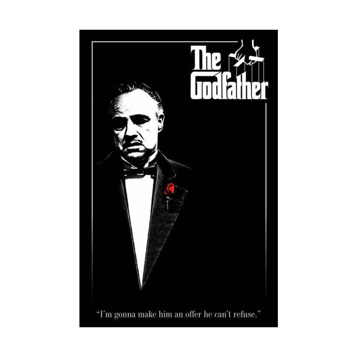 Maison & Déco Affiches / posters The Godfather PM2974 Noir