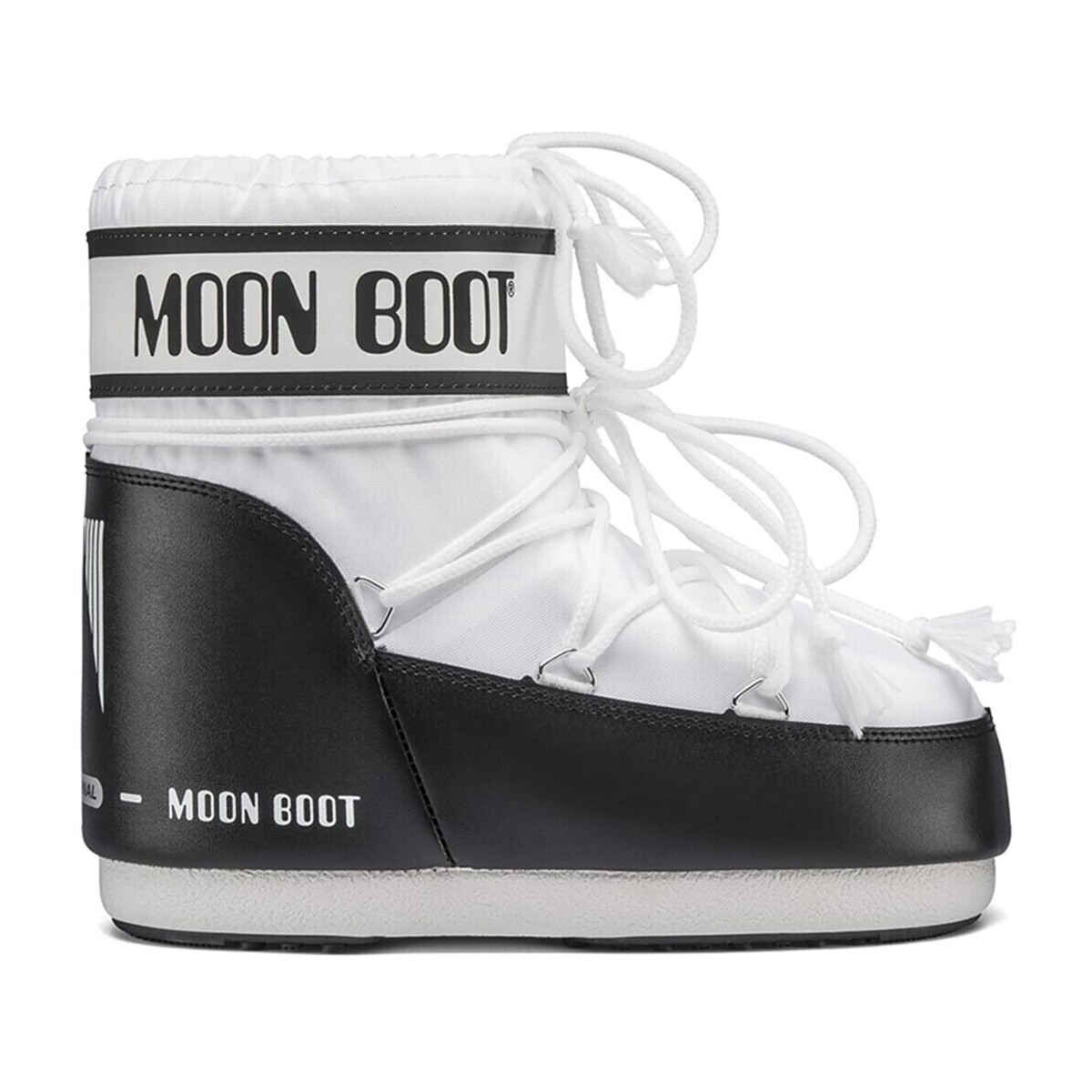 Chaussures Femme Bottines Moon Boot  Blanc