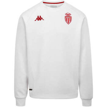 Vêtements Homme Sweats Kappa Sweatshirt Aldren Pro AS Monaco Blanc