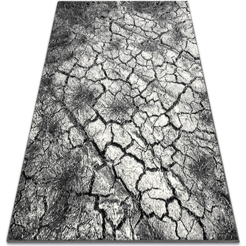 Rugsx Tapis SILVER Terra sol fissuré gris 200x300 cm Gris