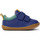 Chaussures Enfant Shoes ŃSKI 1099 Beżowy Zamsz Sneaker Peu Cami cuir Bleu