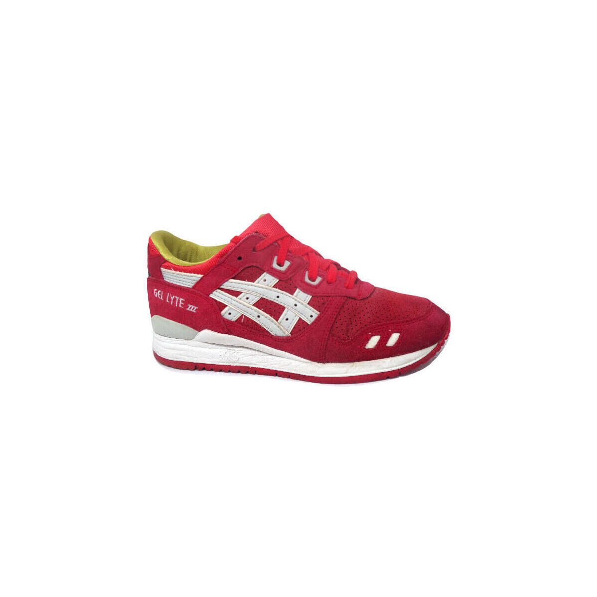 Chaussures Baskets mode Asics Reconditionné Gel lyte III - Rouge