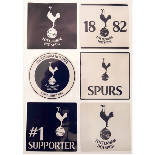 The Bagging Co Stickers Tottenham Hotspur Fc BS3564 Blanc