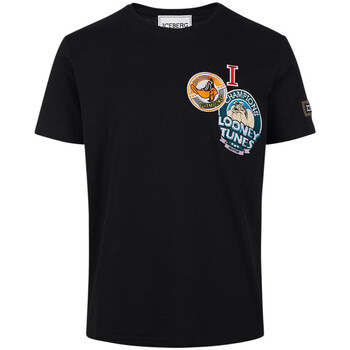 Vêtements Homme T-shirts manches courtes Iceberg Tee-Shirt  noir- I1P0F01C 6301 9000 Noir