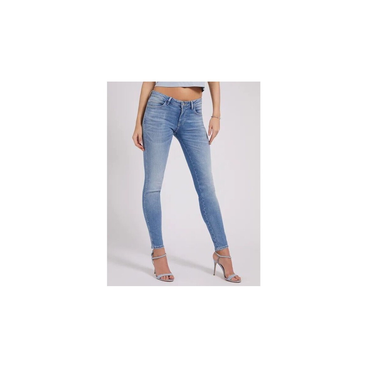 Vêtements Femme Jeans Guess CURVE X W2YAJ2 D4Q01-CLH1 Bleu