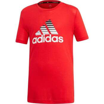Vêtements Enfant Polos manches courtes adidas from Originals YB TR PRIME TEE Rouge