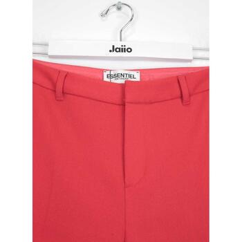 Essentiel Pantalon rouge Rouge