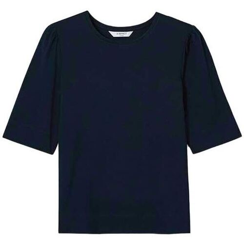 Vêtements Femme Débardeurs / T-shirts sans manche Lk Bennett T-shirt en coton Bleu
