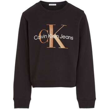 Vêtements Fille Sweats Calvin Klein Jeans 153208VTAH23 Noir