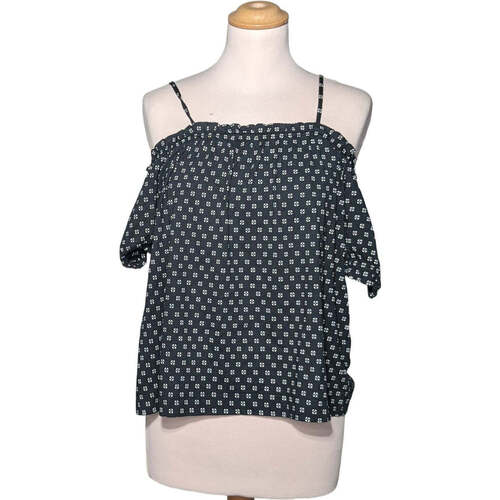Vêtements Femme Nili Lotan snakeskin pattern shirt H&M top manches courtes  36 - T1 - S Noir Noir