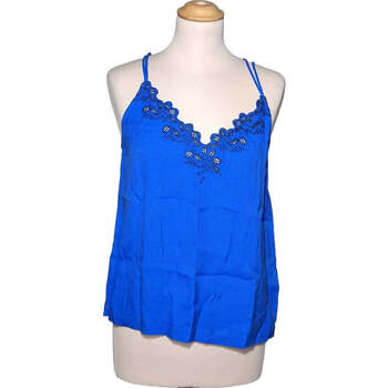 Vêtements Femme Débardeurs / T-shirts sans manche Suncoo débardeur  36 - T1 - S Bleu Bleu