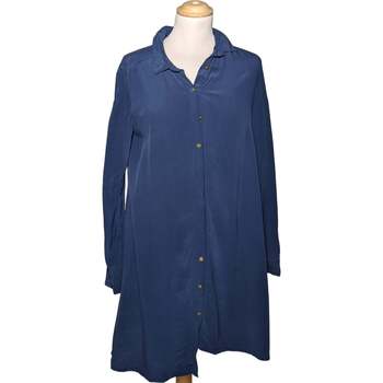 robe courte sézane  robe courte  36 - t1 - s bleu 