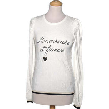 Vêtements Femme T-shirts & Polos Naf Naf 36 - T1 - S Blanc
