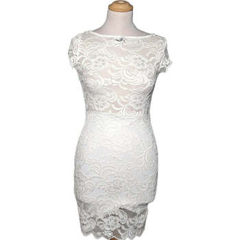 Vêtements Femme Robes courtes H&M robe courte  34 - T0 - XS Blanc Blanc
