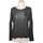 Vêtements Femme T-shirts & Polos Bel Air 34 - T0 - XS Noir