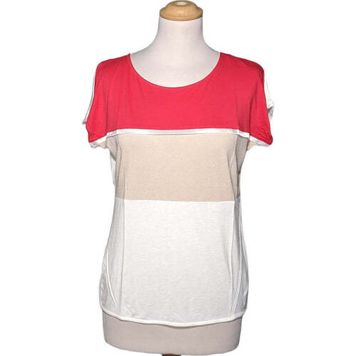 Vêtements Femme T-shirts & Polos Etam top manches courtes  36 - T1 - S Blanc Blanc