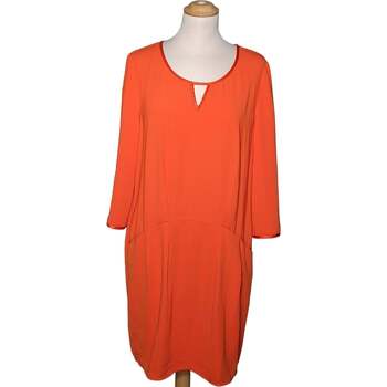 robe courte sud express  robe courte  40 - t3 - l orange 