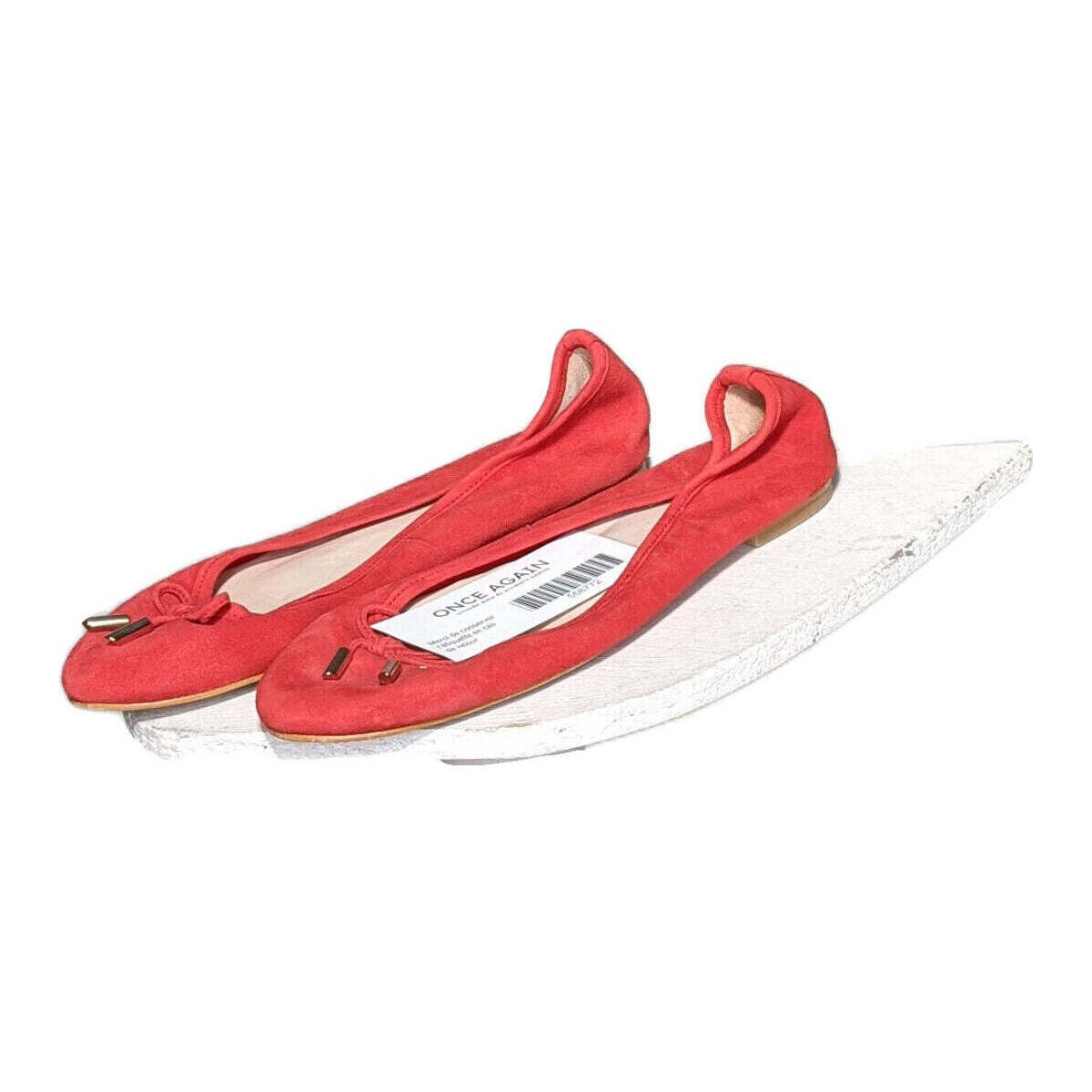 Chaussures Femme Baskets mode Maison Minelli paire de chaussures plates  36 Rouge Rouge
