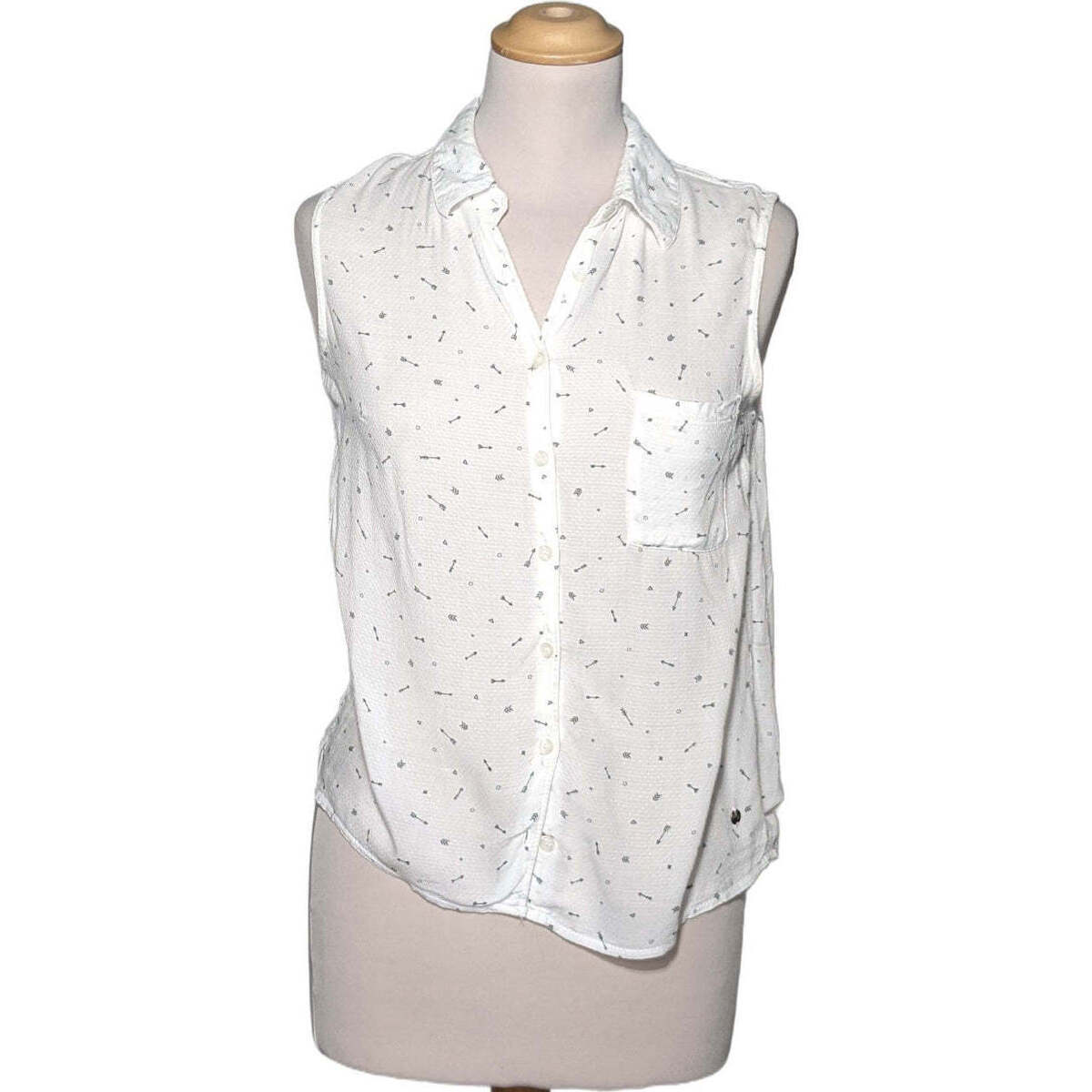 Vêtements Femme Chemises / Chemisiers Bonobo chemise  34 - T0 - XS Blanc Blanc