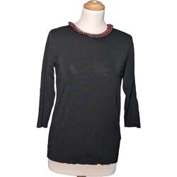 Vêtements Femme Pulls & Gilets Zara top manches longues  38 - T2 - M Noir Noir