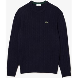 lacoste full zip fleece sweater sh1559 dark grey