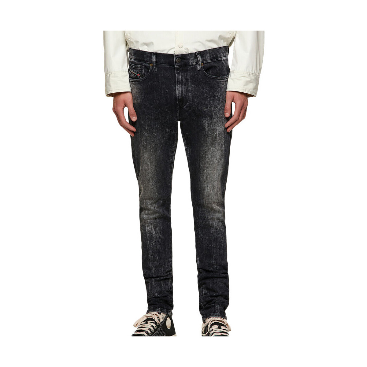 Vêtements Homme Jeans skinny Diesel A00714-009PX Noir
