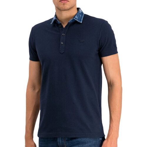 Vêtements Homme T-shirts & Polos Diesel 00SW7B-0PASJ Bleu