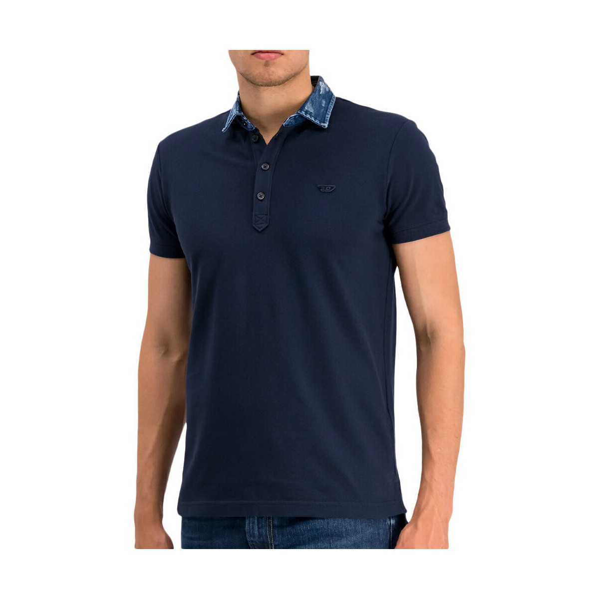 Vêtements Homme T-shirts & Polos Diesel 00SW7B-0PASJ Bleu