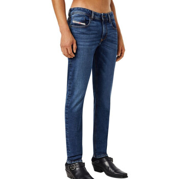 Vêtements Homme Mid-Length Jeans droit Diesel A03596-0EIAF Bleu