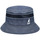 Accessoires textile Chapeaux Kangol Distressed Cotton Mesh Bucket / Bleu Marine Bleu