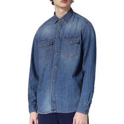 Vêtements Homme T-shirts manches longues Diesel 00S1TE-RT003 Bleu