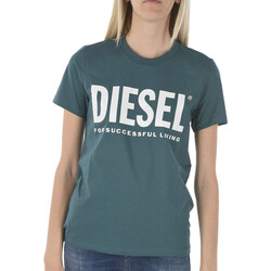 Vêtements Femme T-shirts manches courtes Diesel A04685-0AAXJ Bleu