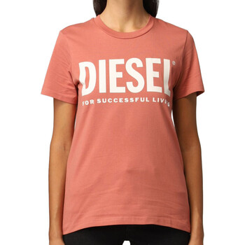 Vêtements Femme T-shirts manches courtes Diesel A04685-0AAXJ Rose