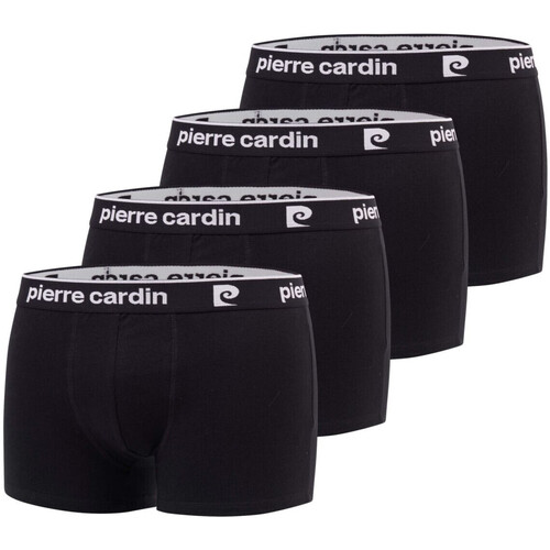 Sous-vêtements Homme Boxers Pierre Cardin Décorations de noël boxers homme en coton Basic Noir