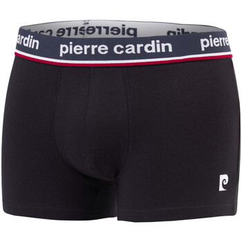 Pierre Cardin Lot de 4 boxers homme en coton French Noir