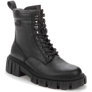 Chaussures Femme Bottines Keddo black casual closed warm boots Noir