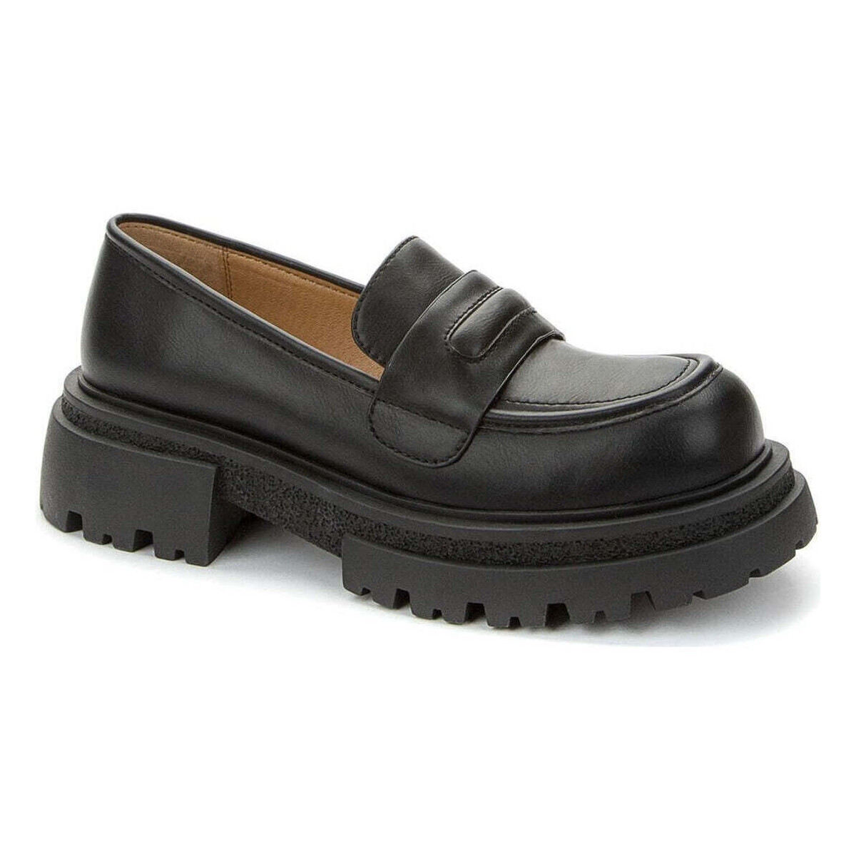 Chaussures Femme Mocassins Betsy black casual closed loafers Noir