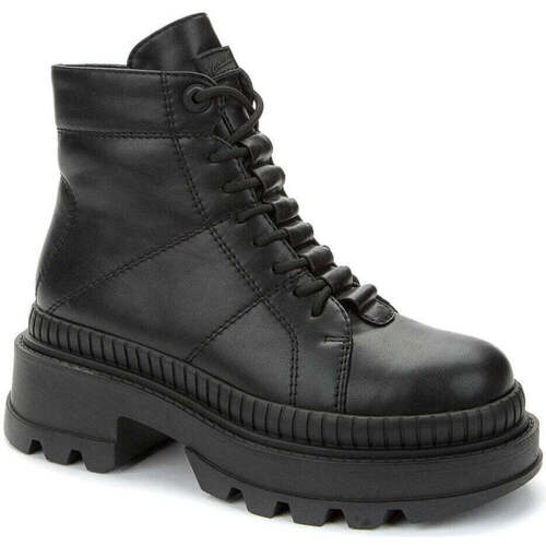Chaussures Femme Bottines Betsy black casual closed warm boots Noir