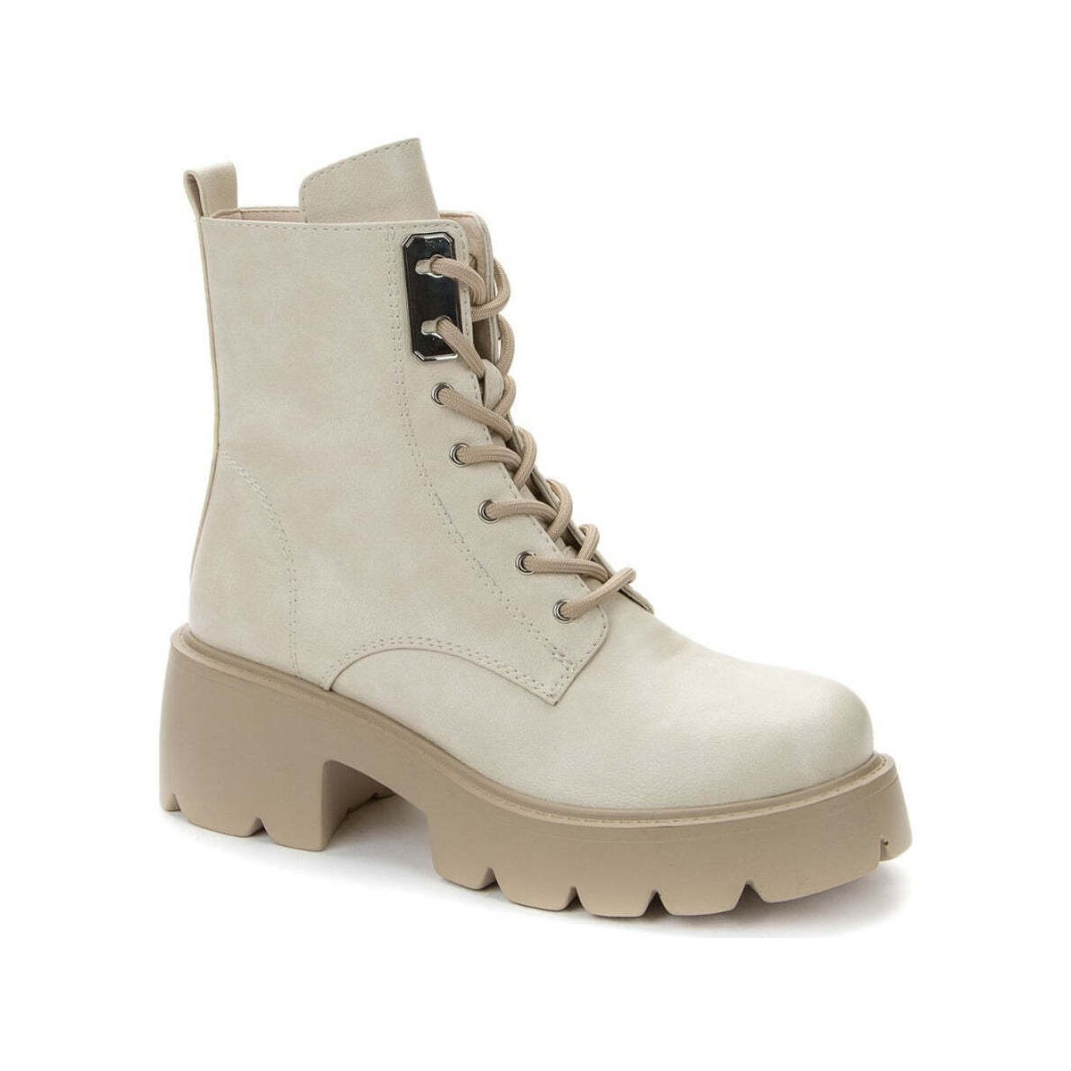Chaussures Femme Bottines Betsy beige casual closed booties Beige
